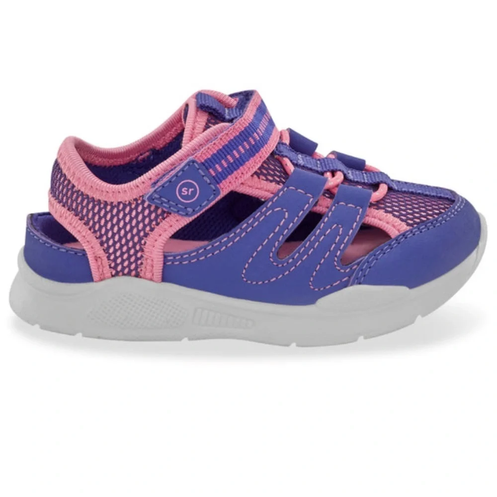 Stride Rite 360 Flynn Sneaker Sandal Size 6M Purple and Pink